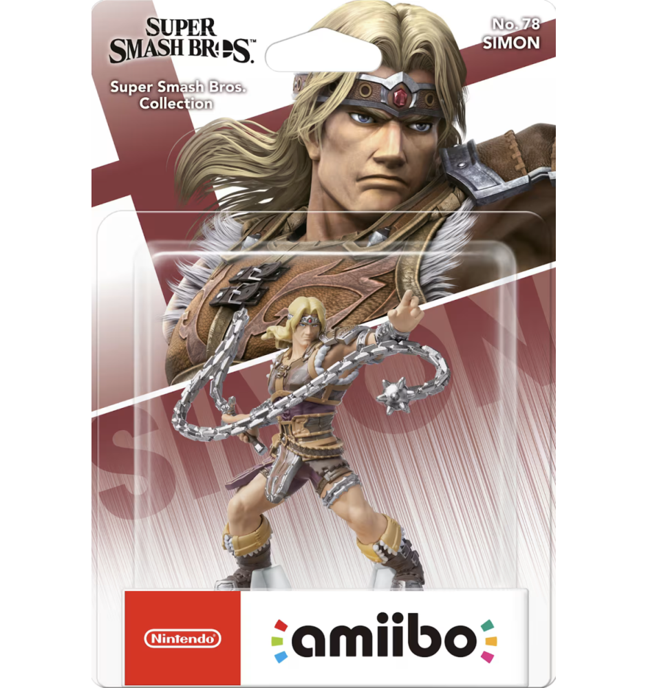 Amiibo Super Smash Bros Collection No. 78 Simon