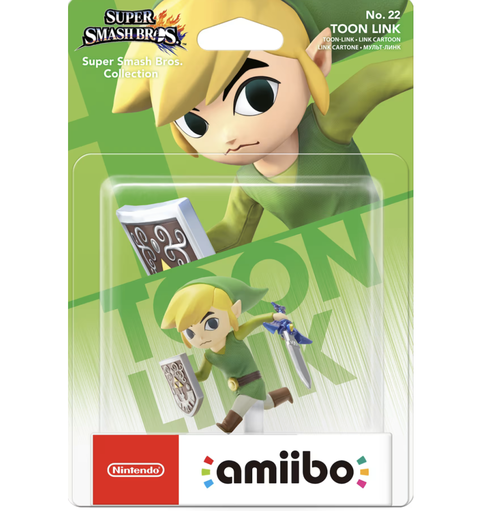 Amiibo Super Smash Bros Collection No. 22 Toon Link