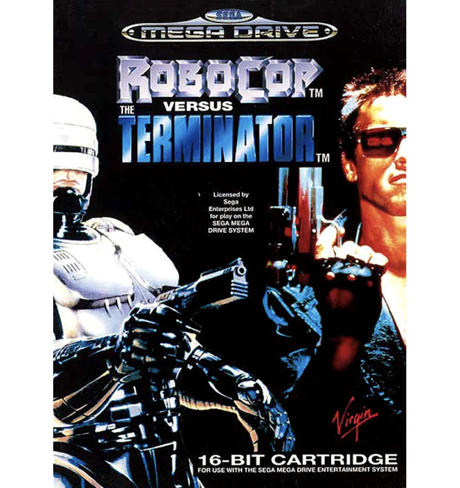 Megadrive Robocop vs Terminator Sn