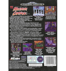 Megadrive Maximum Carnage Sn