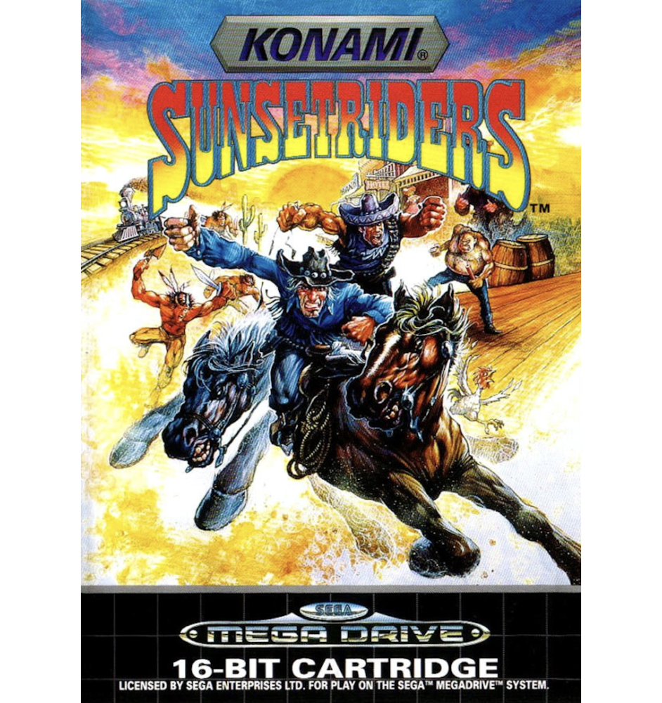 Megadrive Sunset Riders Sn