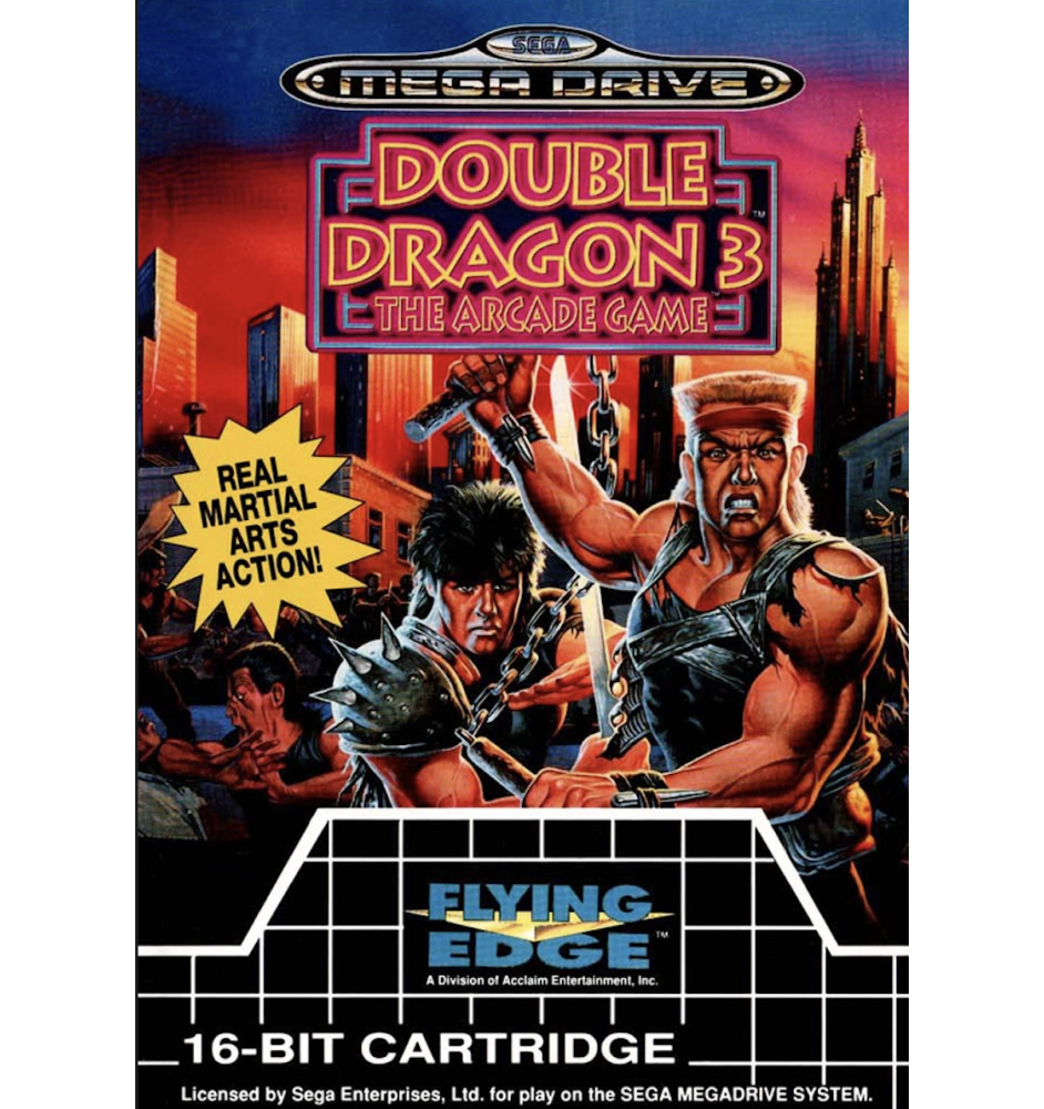 Megadrive Double Dragon 3 Sn