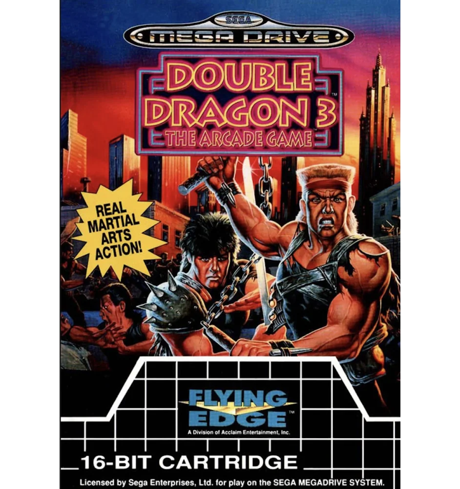 Megadrive Double Dragon 3 Sn