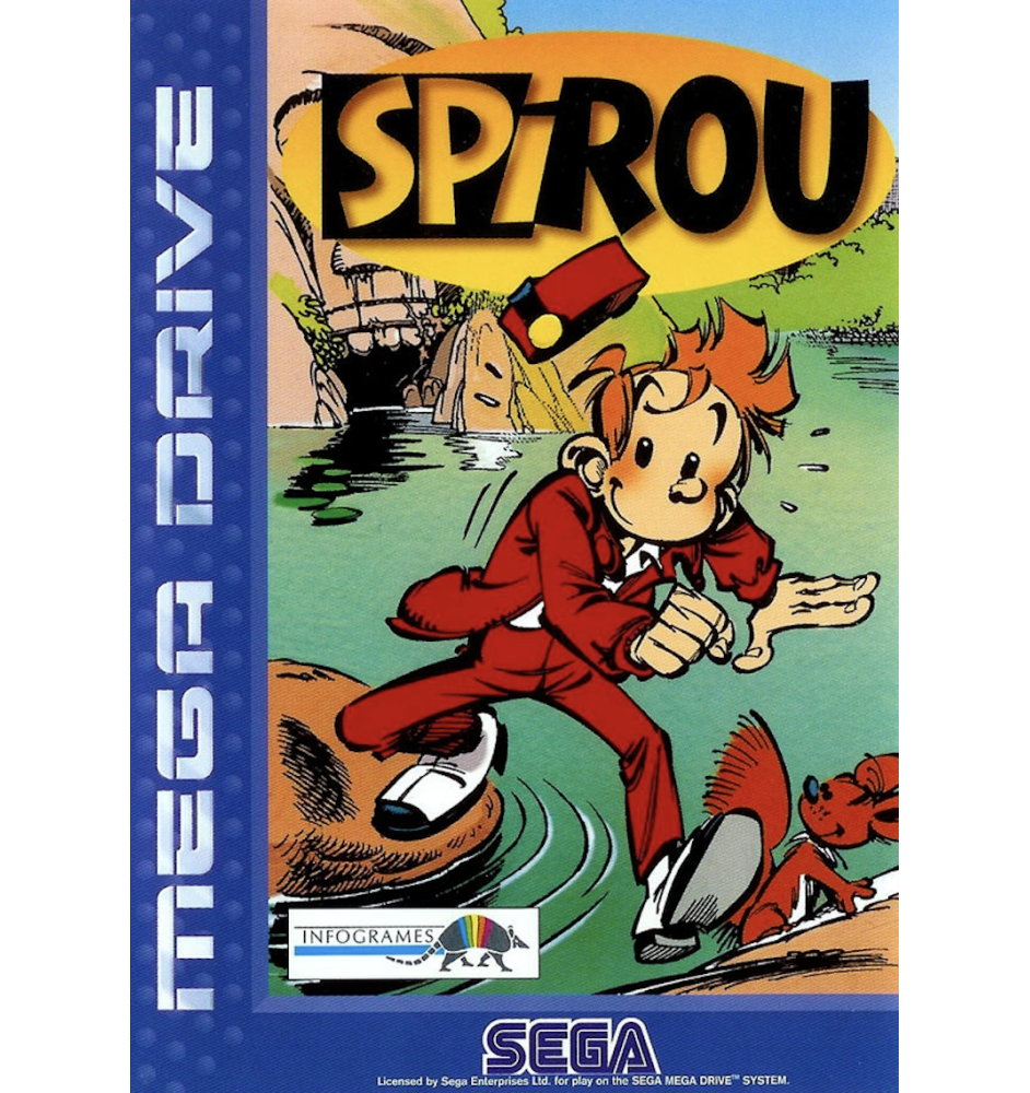 Megadrive Spirou Cib