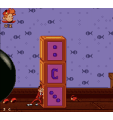 Megadrive Spirou Cib