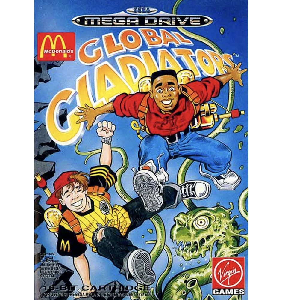 Megadrive Global Gladiators Sn