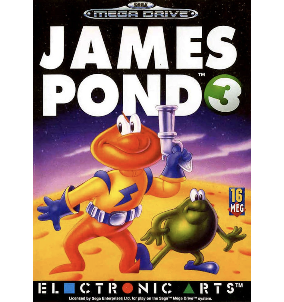 Megadrive James Pond 3 Cib