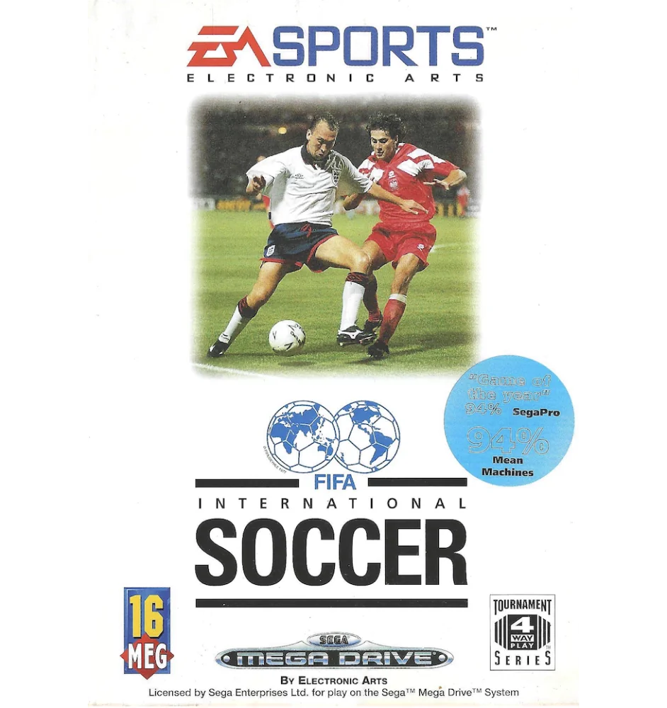 Megadrive FIFA International Soccer Cib
