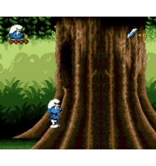 Megadrive Les schtroumpfs Cib