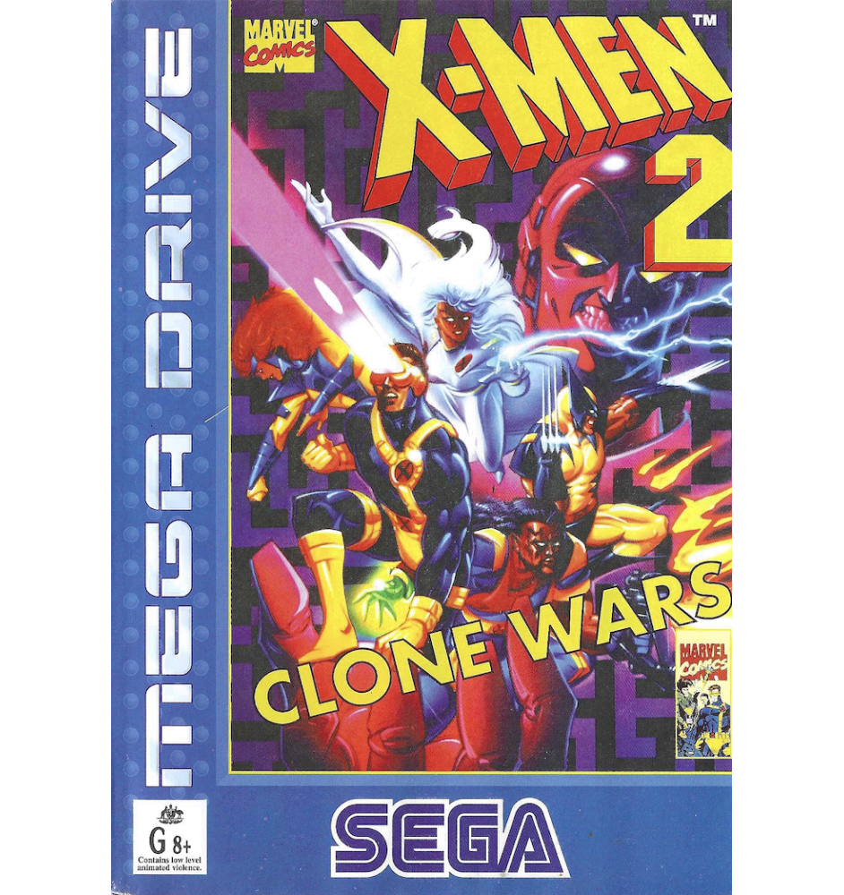 Megadrive X-Men 2 Clone Wars Cib AUS