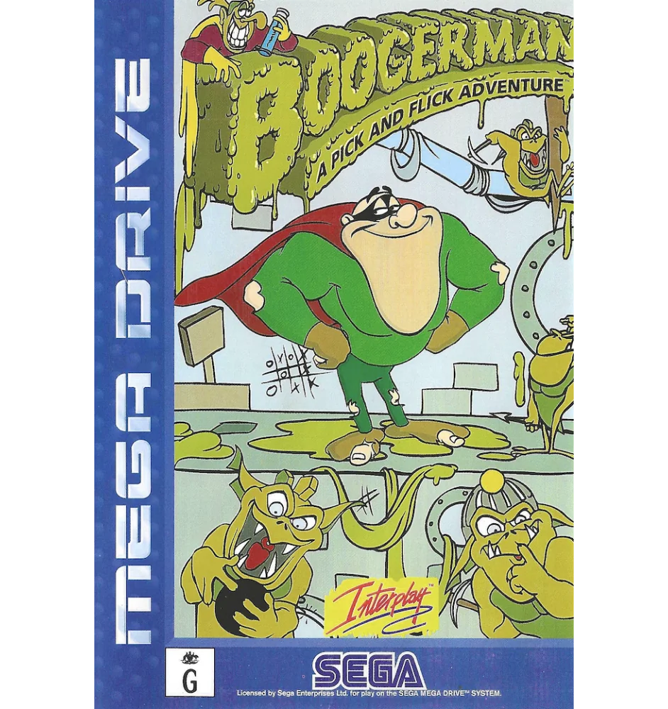 Megadrive Boogerman Cib OFF