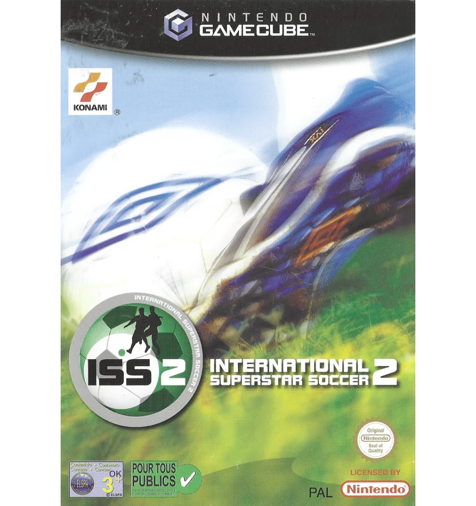 Gamecube international superstar soccer 2 cib