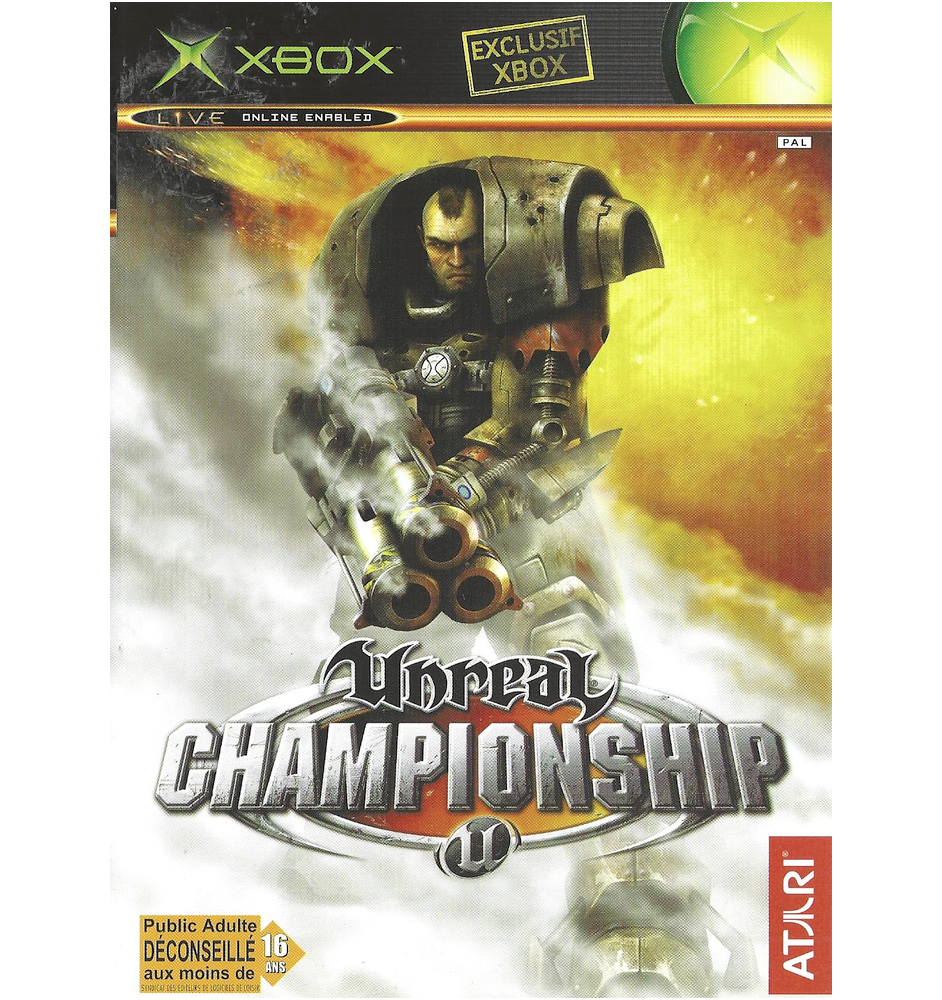 Xbox 1ere Unreal Championship Cib