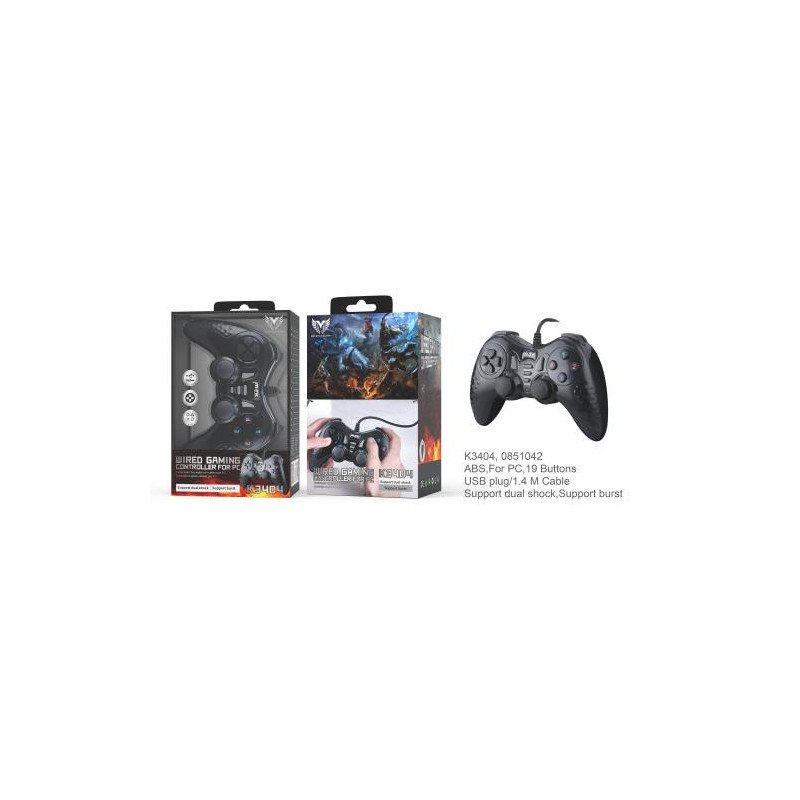 Manette Pc Vibrante Fonction Turbo Slow Neuve
