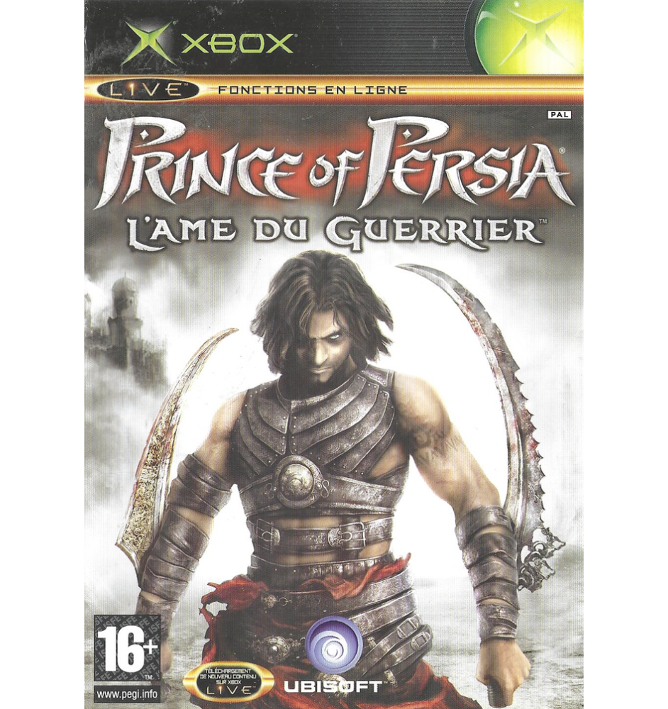 Xbox 1ere Prince of Persia L'âme du guerrier Cib