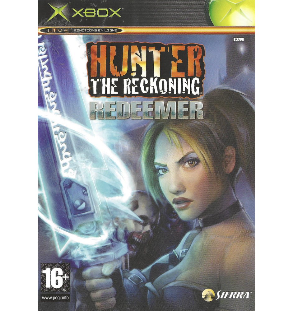 Xbox 1ere Hunter The Reckoning Redeemer Cib