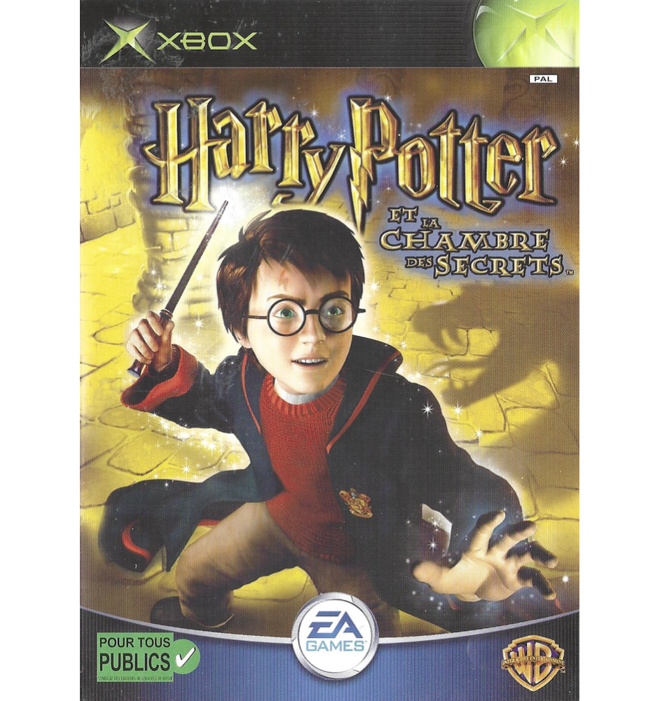 Xbox 1ere Harry Potter et la Chambre des Secrets Cib