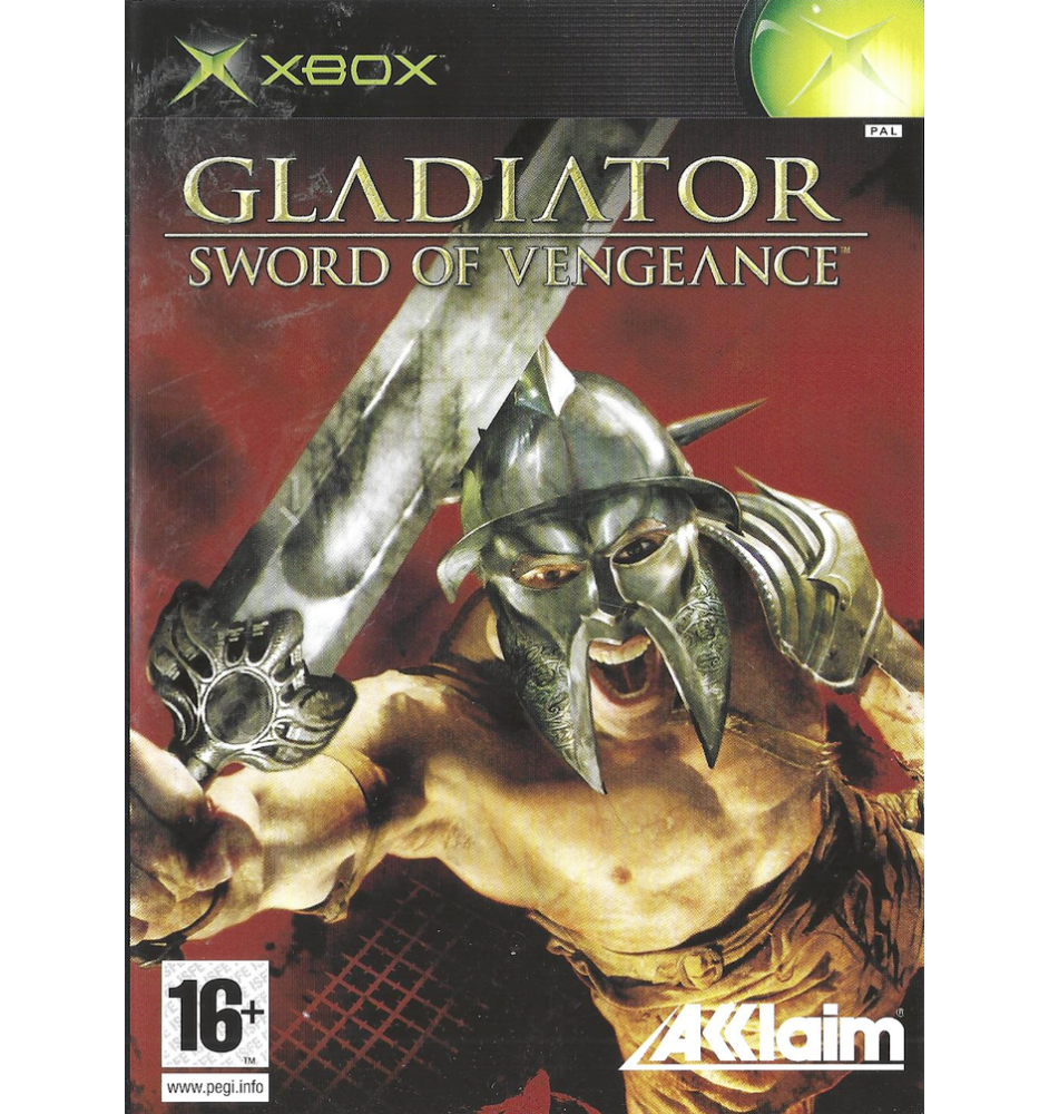 Xbox 1ere Gladiator Sword of Vengeance Cib