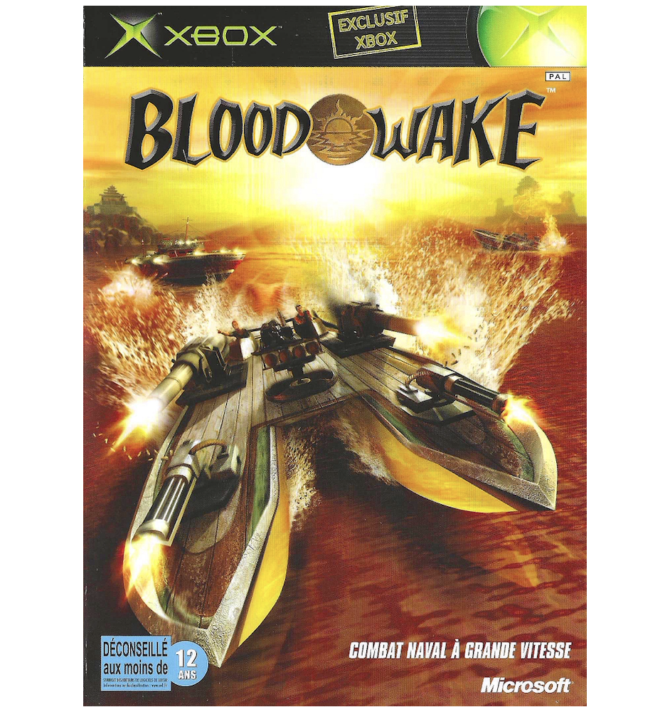 Xbox 1ere Blood Wake Cib