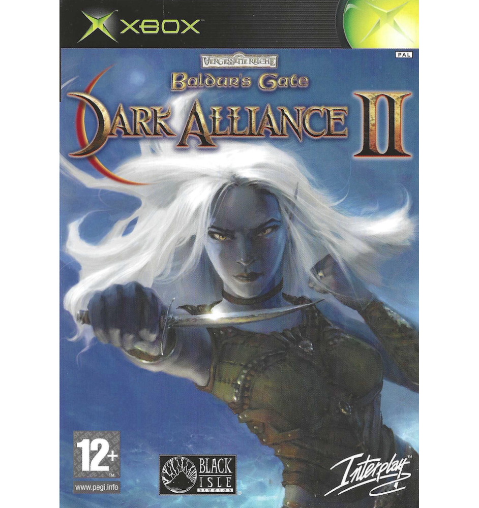 Xbox 1ere Baldur's Gate Dark Alliance II Cib