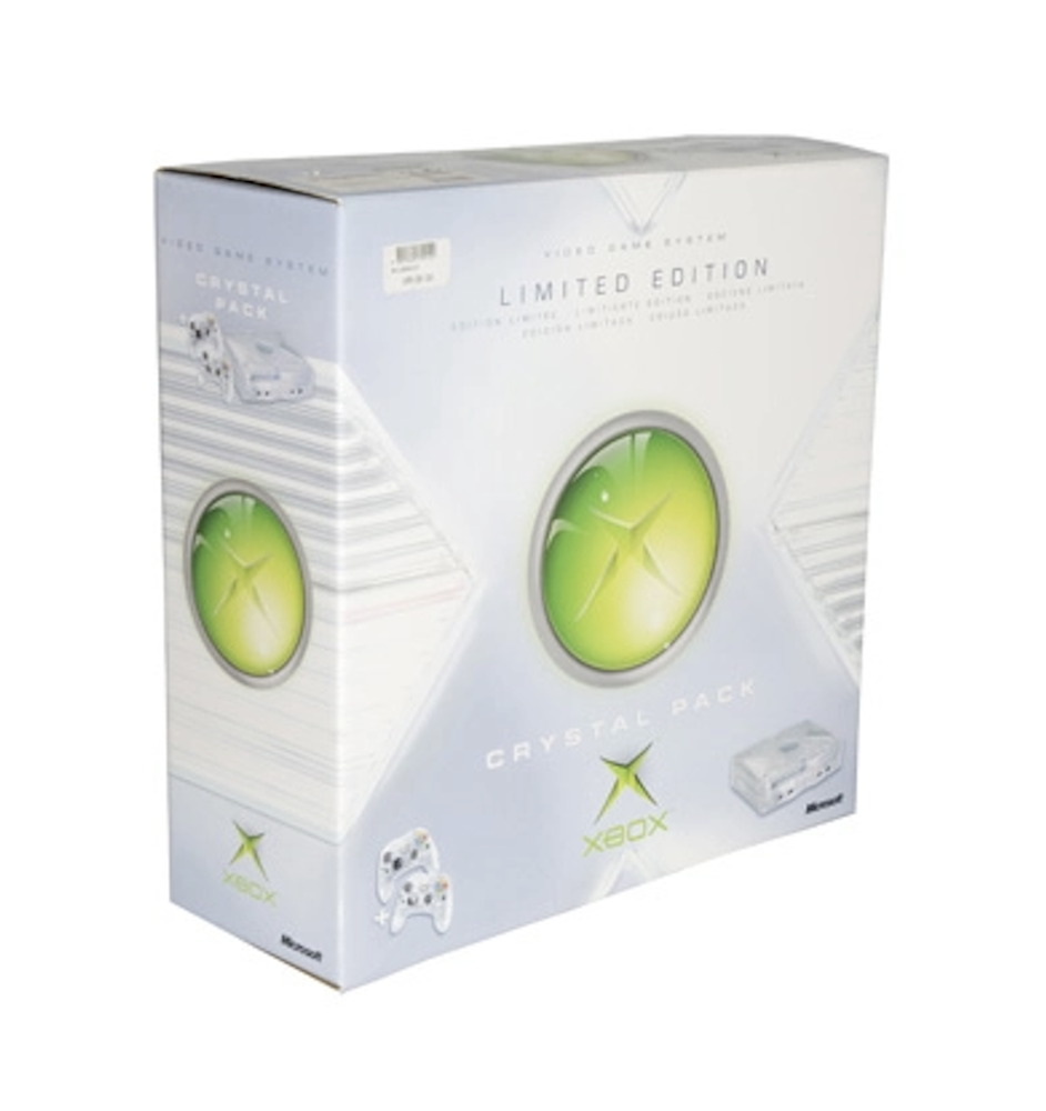 Console Xbox Edition Crystal Cib