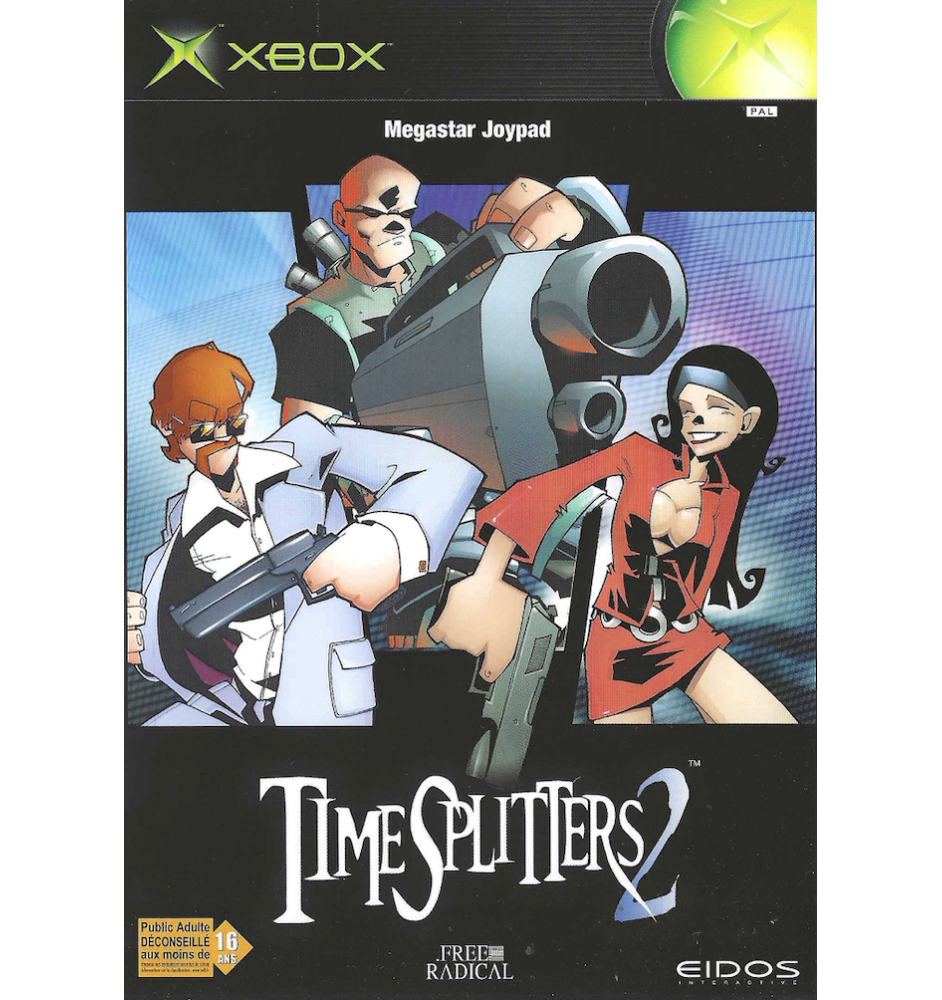 Xbox 1ere TimeSplitters 2 Cib