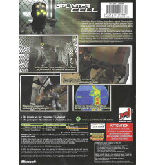 Xbox 1ere Splinter Cell Cib
