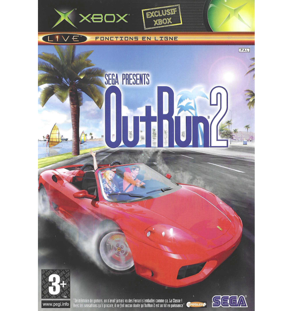 Xbox 1ere OutRun 2 Cib