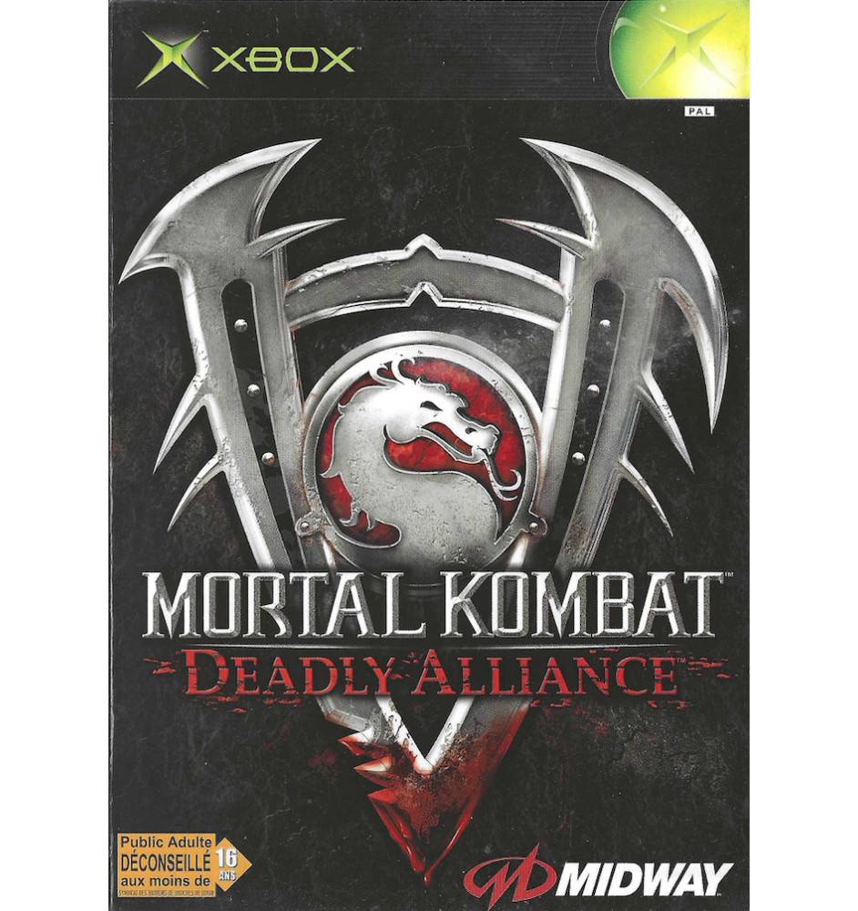 Xbox Mortal Kombat Deadly Alliance Cib