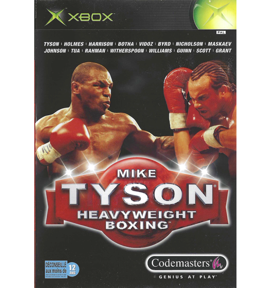 Xbox 1ere Mike Tyson Heavyweight Boxing Cib