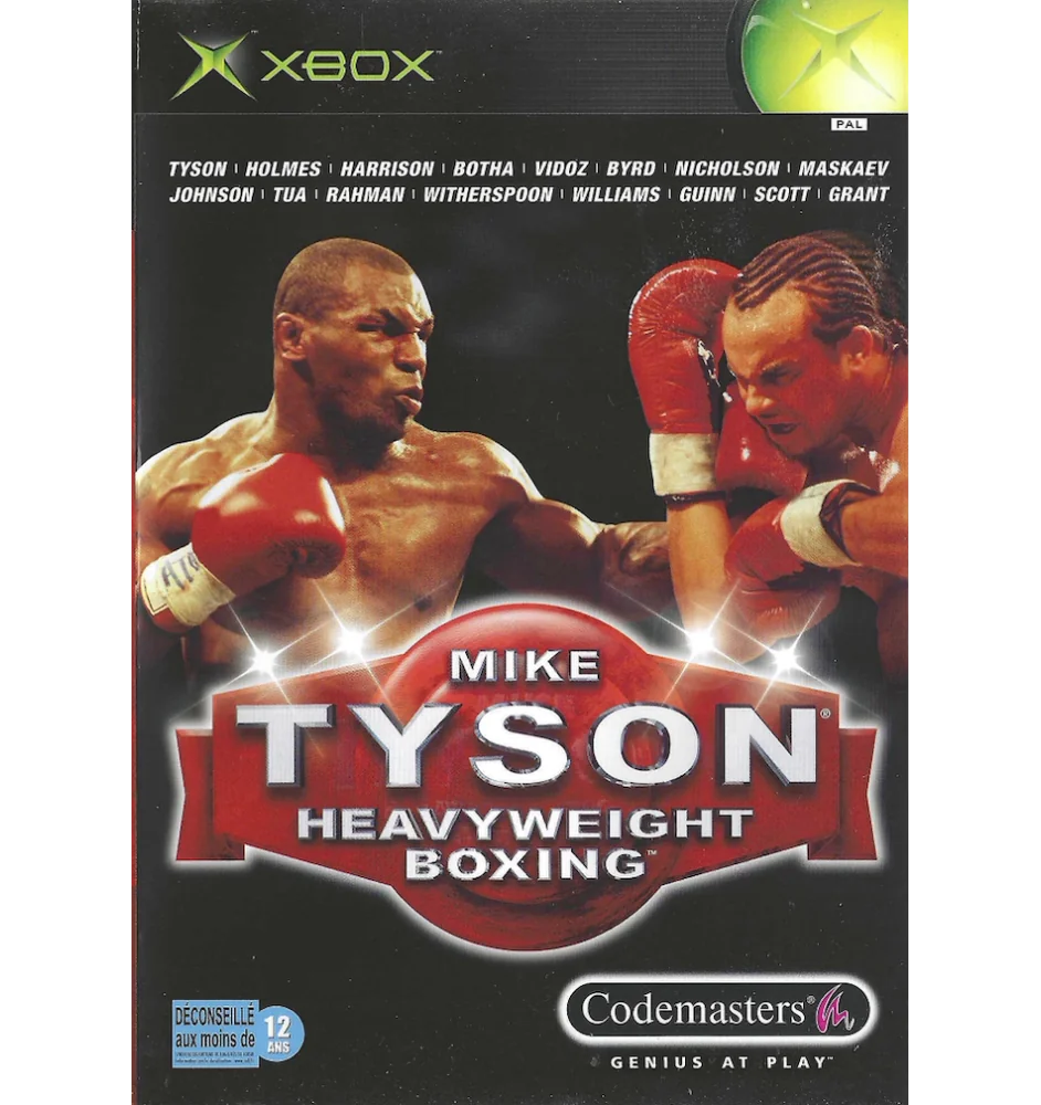 Xbox Mike Tyson Heavyweight Boxing Cib