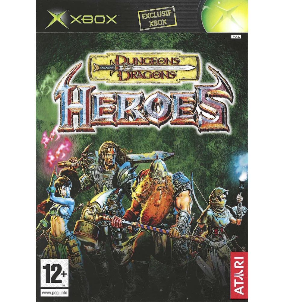 Xbox 1ere Dungeons & Dragons Heroes Cib