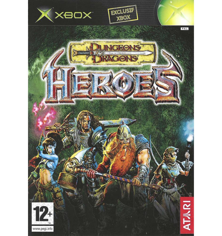 Xbox Dungeons & Dragons Heroes Cib