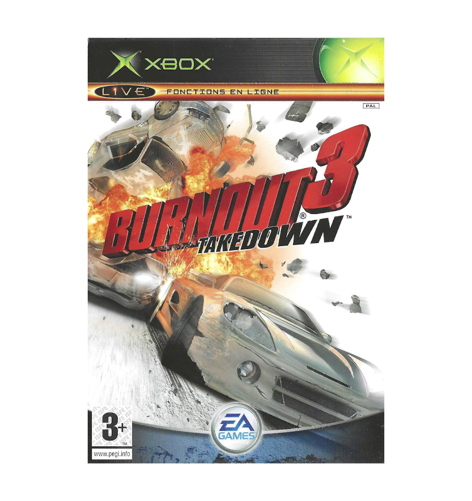 Xbox Burnout 3 Takedown Cib