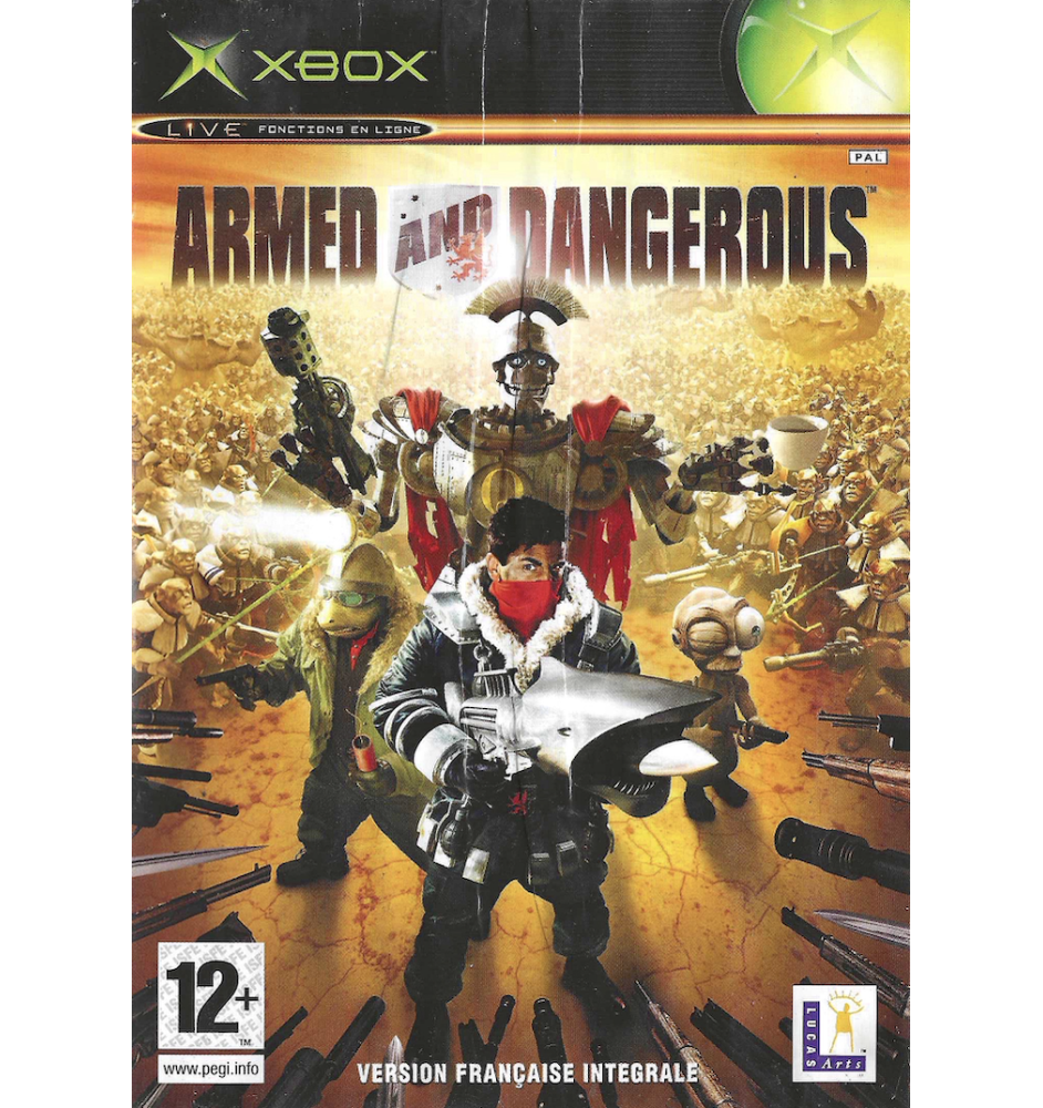 Xbox 1ere Armed and Dangerous Cib