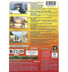 Xbox America's Army Rise of a Soldier Cib