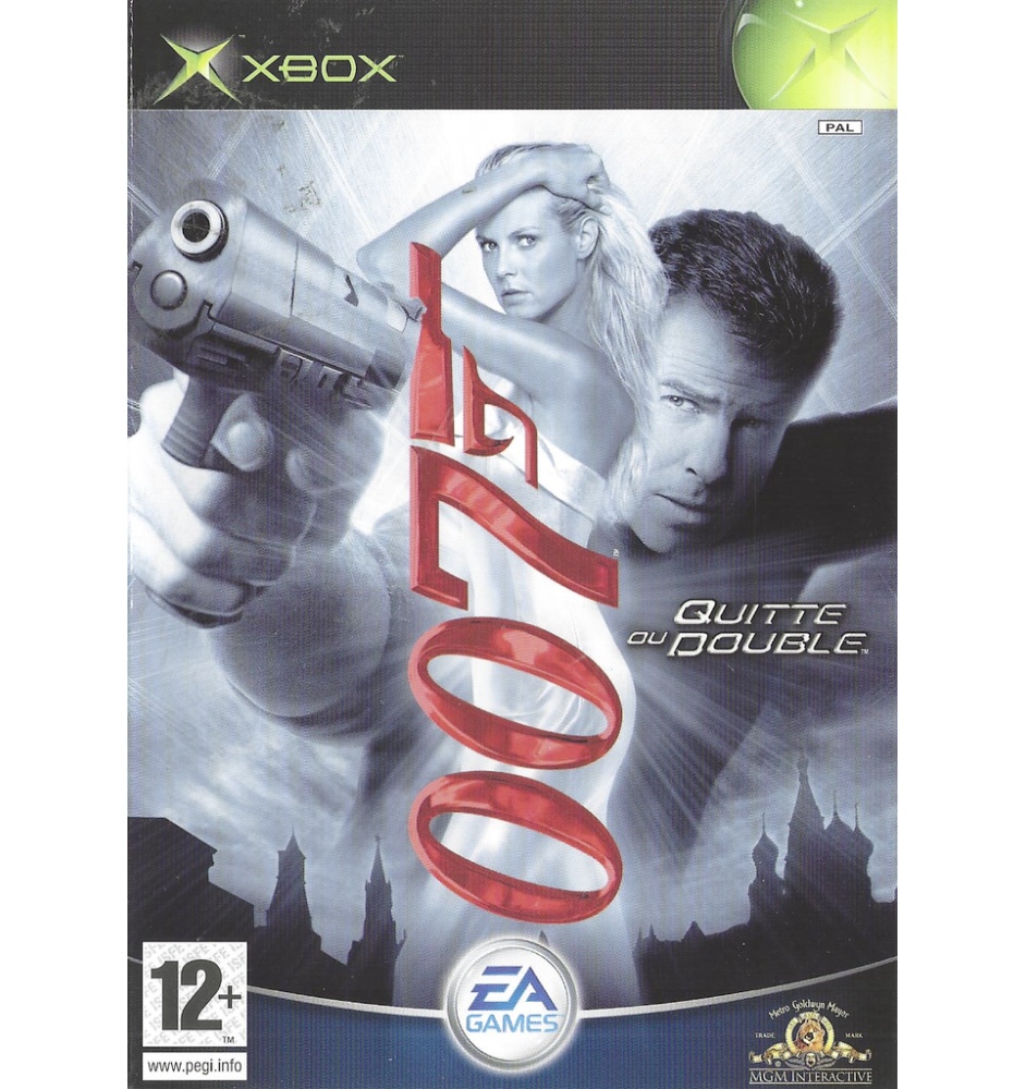 Xbox 1ere james bond 007 quitte ou double Cib