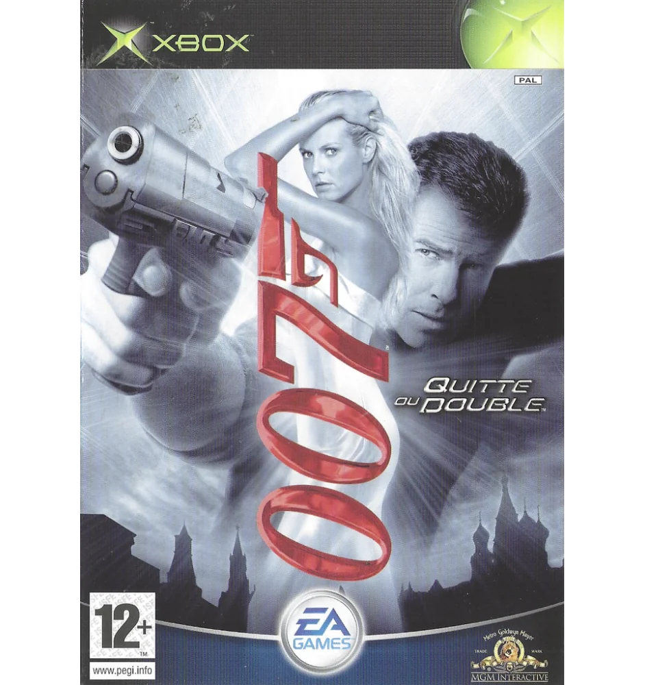 Xbox 1ere James Bond 007 Quitte Ou Double Cib