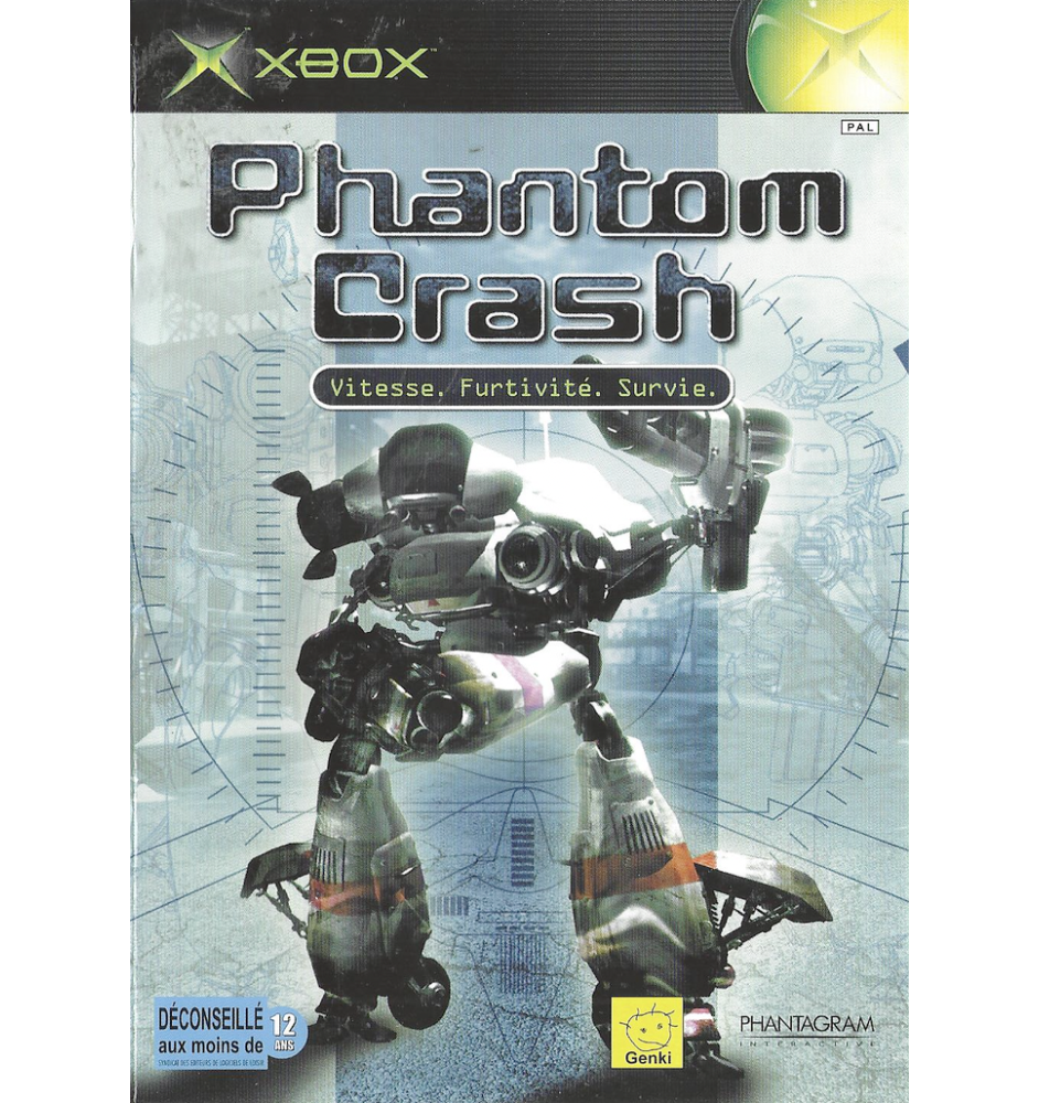 copy of Xbox 1ere Phantom Crash Sn