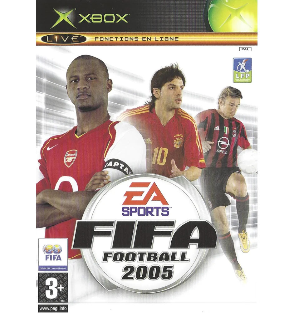 Xbox 1ere Fifa Football 2005 Cib