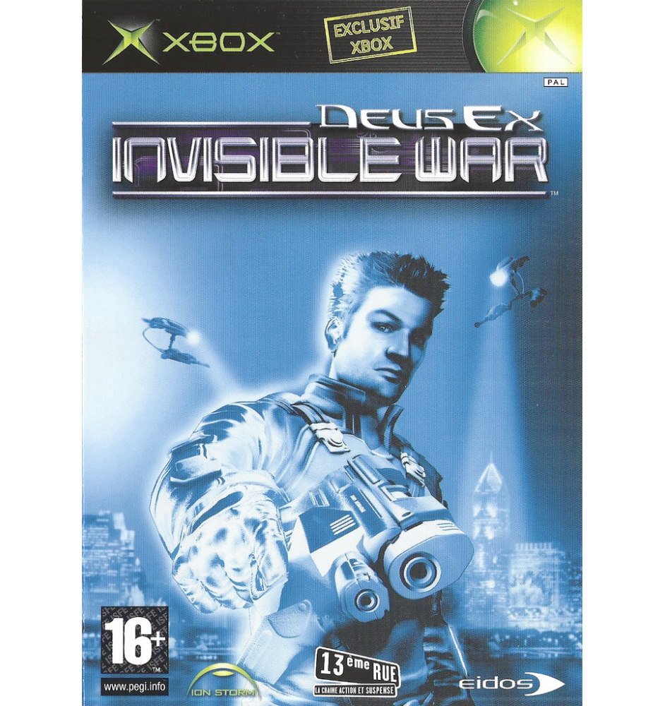 Xbox 1ere Deus Ex Invisible War Cib