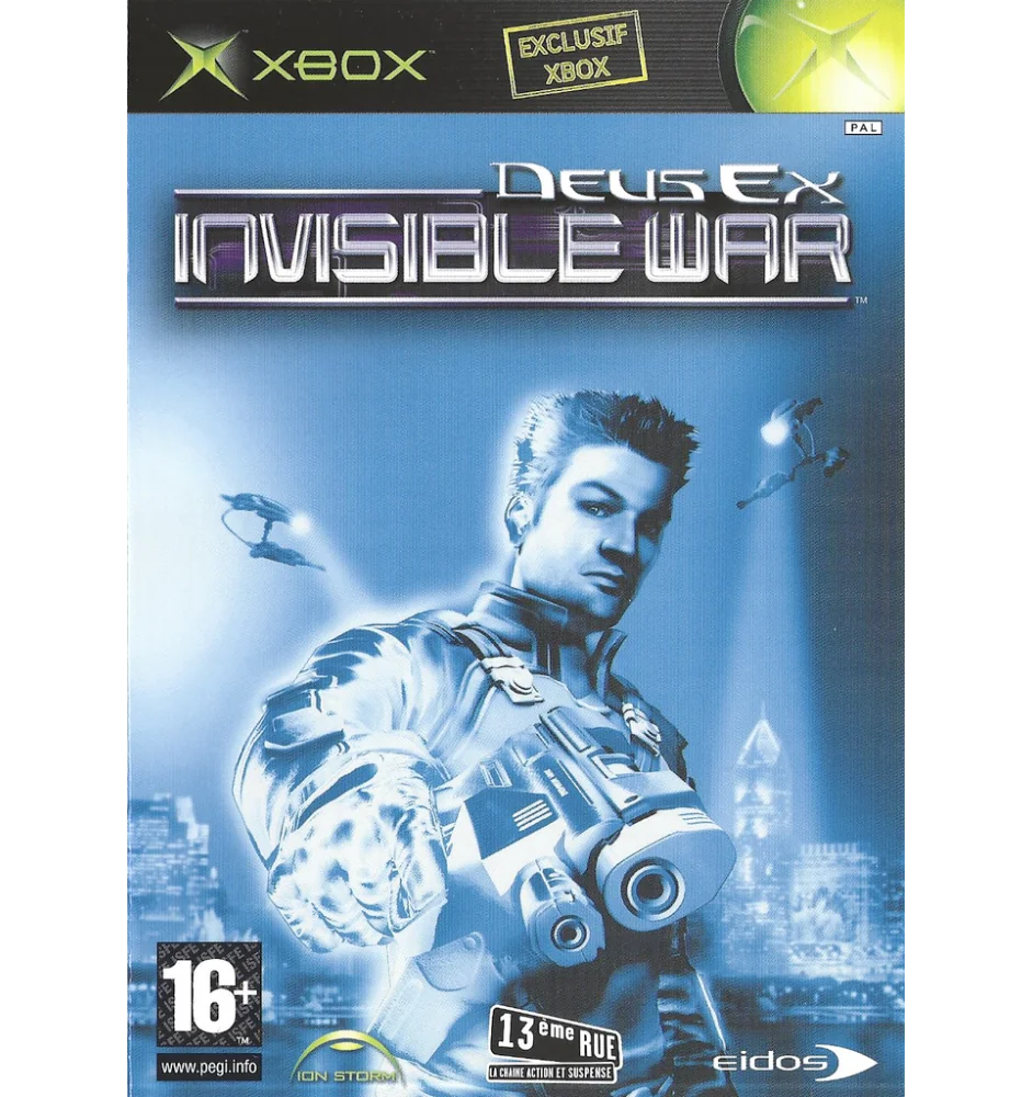 Xbox 1ere Deus Ex Invisible War Cib
