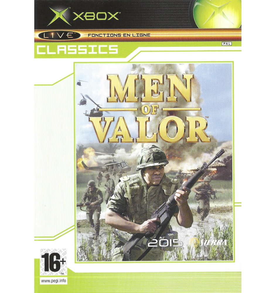Xbox 1ere Men Of Valor Classics Cib