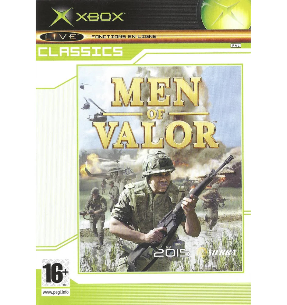 Xbox 1ere Men Of Valor Classics Cib