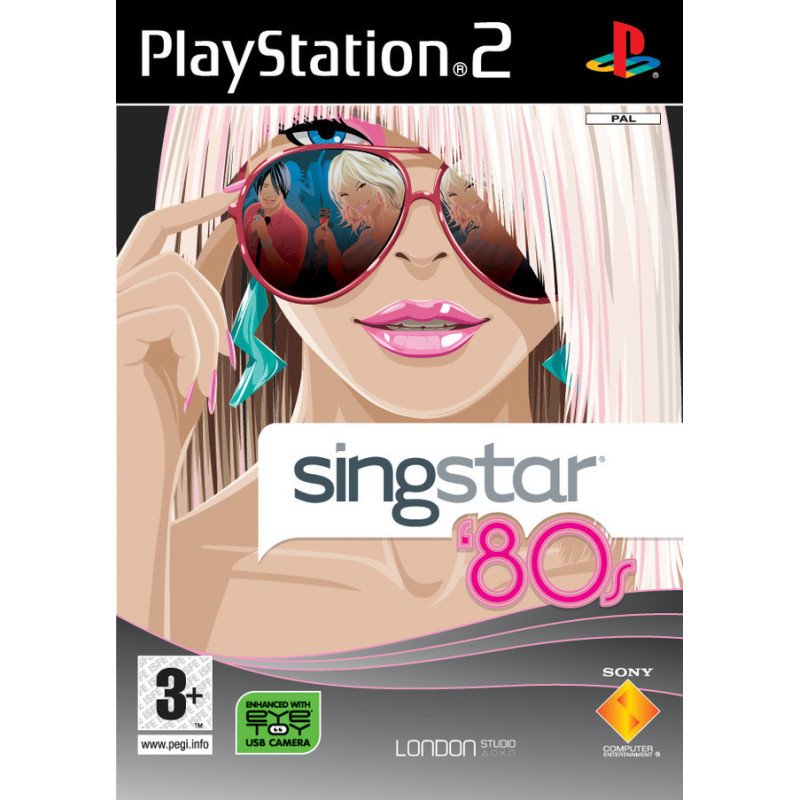 PS2 Singstar 80s Cib