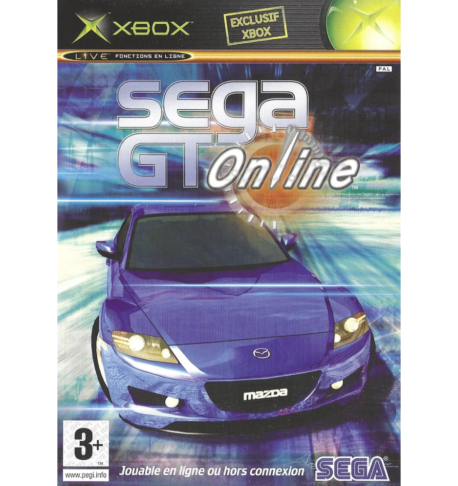Xbox 1ere Sega Gt Online Cib