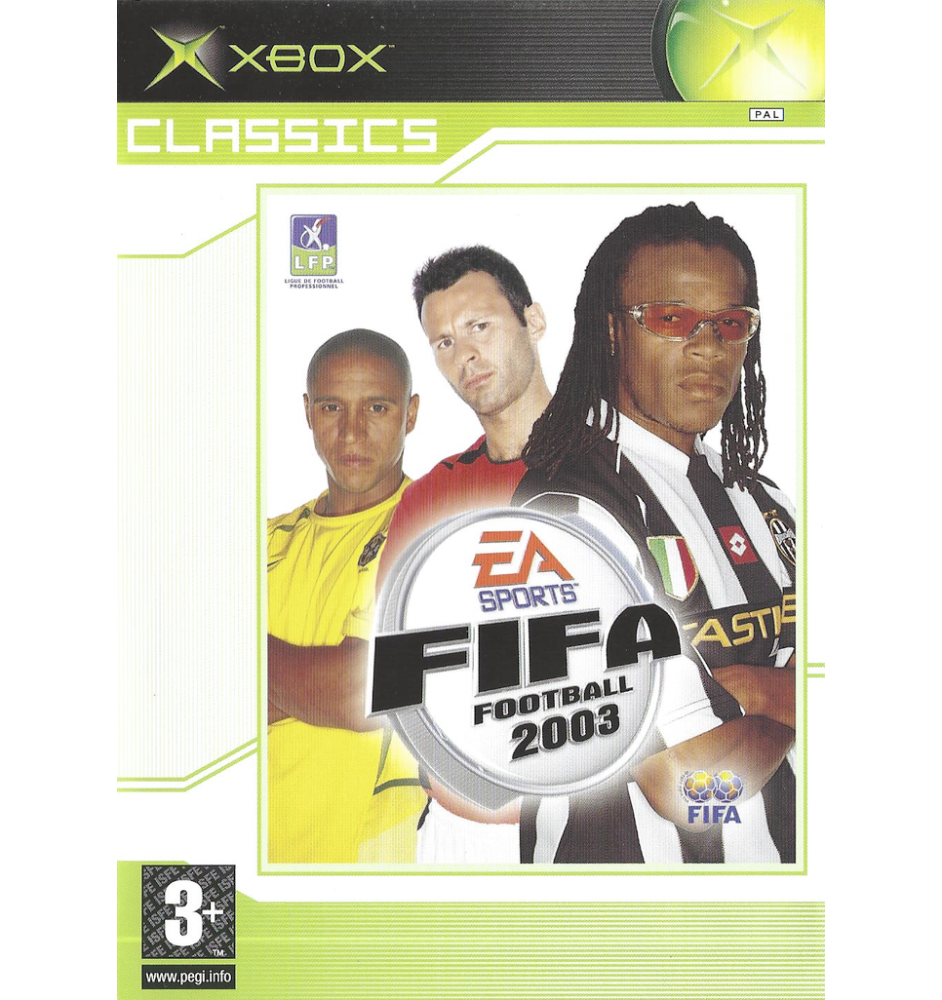 Xbox 1ere Fifa Football 2003 Classics Cib