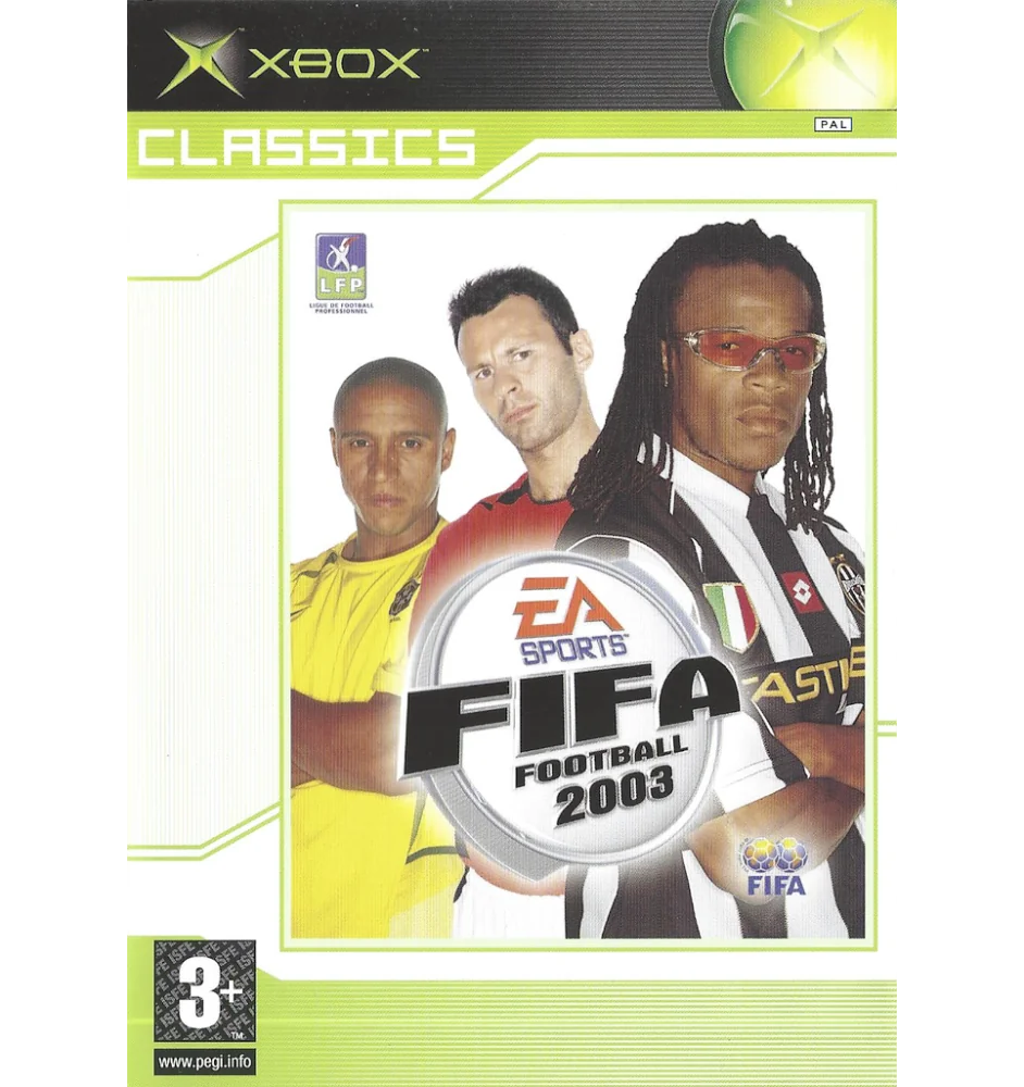 Xbox 1ere Fifa Football 2003 Classics Cib