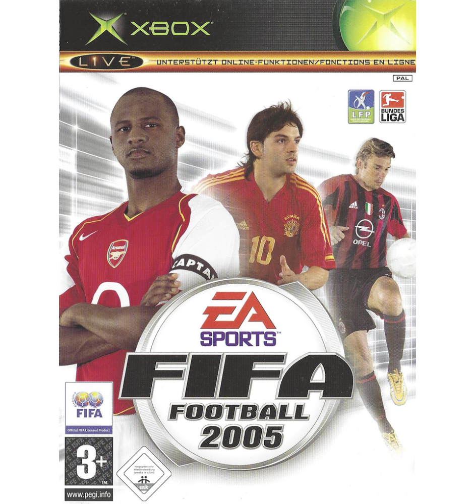 Xbox 1ere Fifa Football 2005 Cib