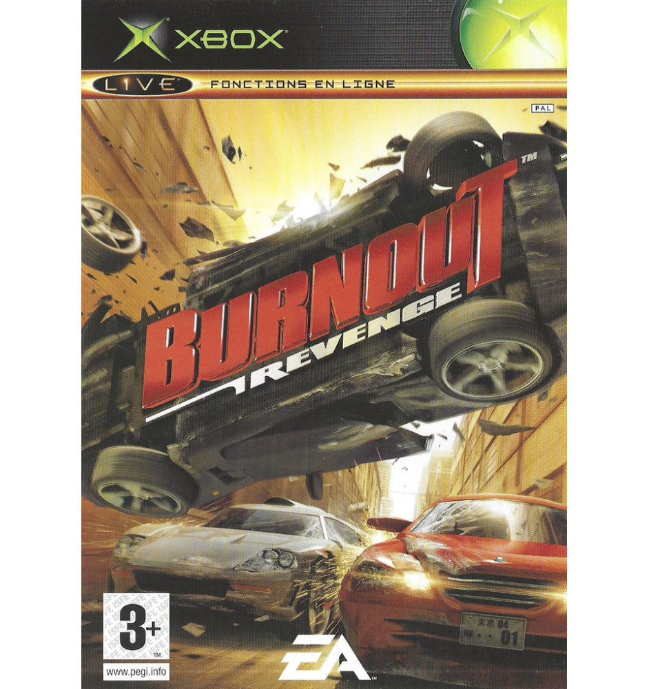 Xbox 1ere Burnout Revenge Cib